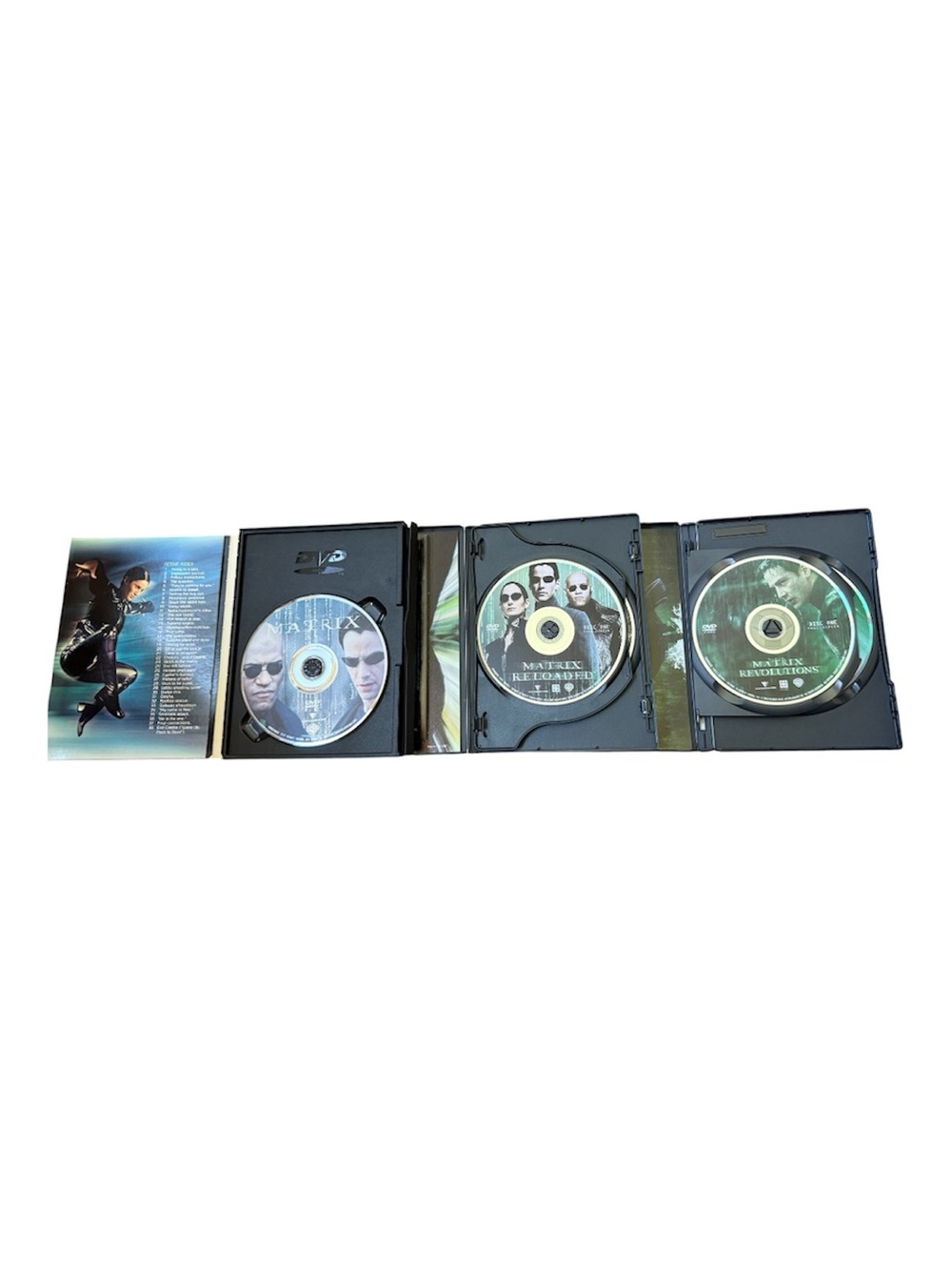 The Matrix Trilogy DVD Set - The Matrix Trilogy DVD Lot - Original, Reloaded, Re - Picture 3 of 4
